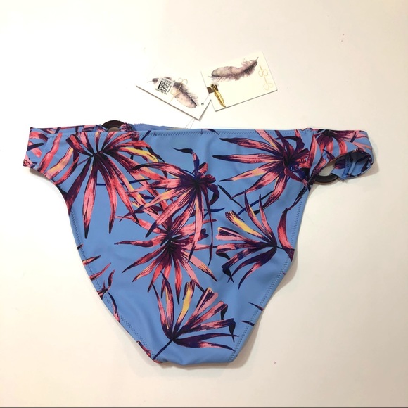 Jessica Simpson Palmy Days O-Ring Swim Bottoms - Picture 5 of 6